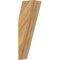 Ekena Millwork 4"W x 6"D x 18"H Traditional Rough Sawn Knee Brace, Western Red Cedar BRC04X06X18TRA00RWR - alternate 1